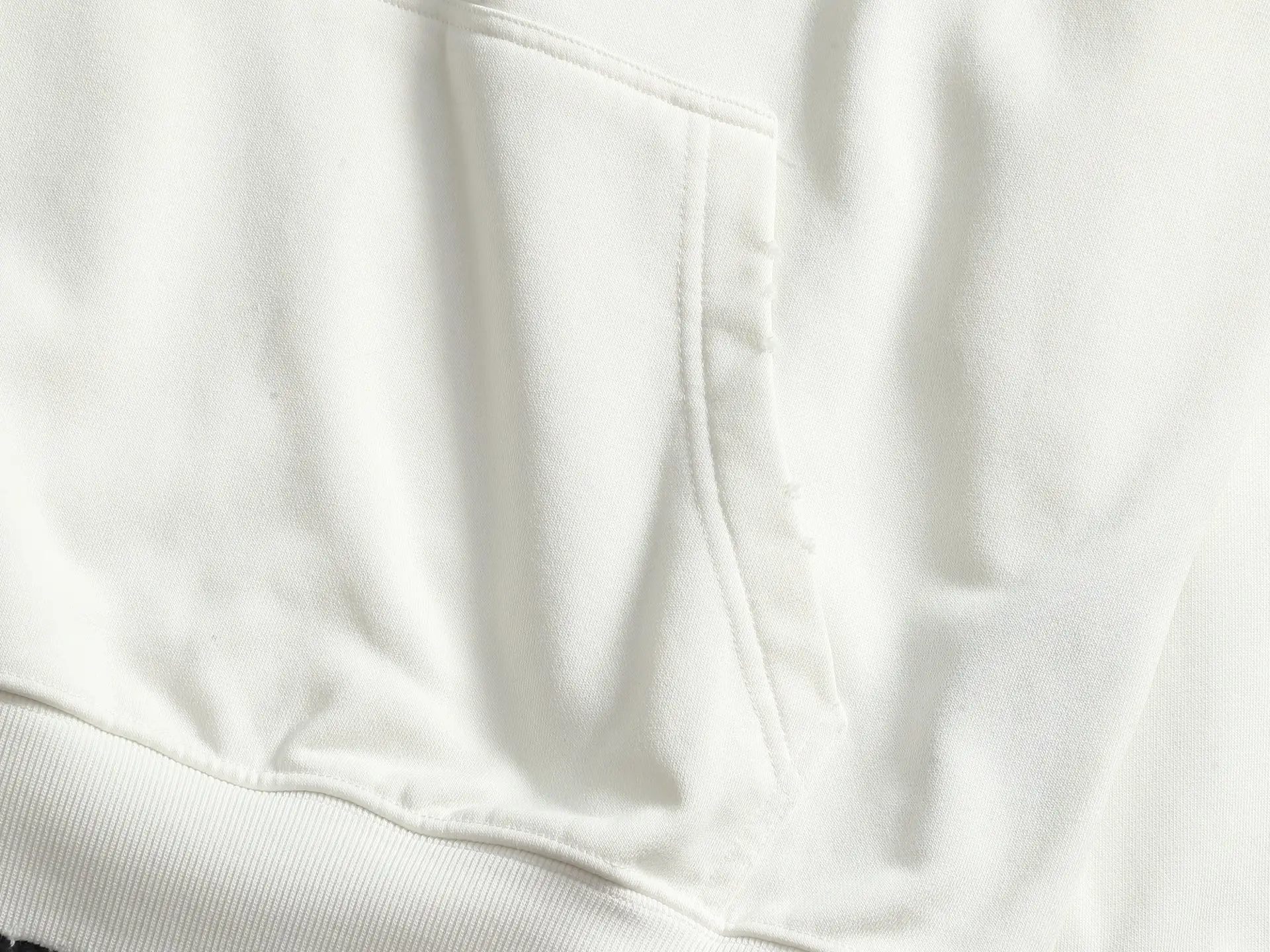 Logo-Embroidered Distressed Cotton Hoodie D20023317 — view 5