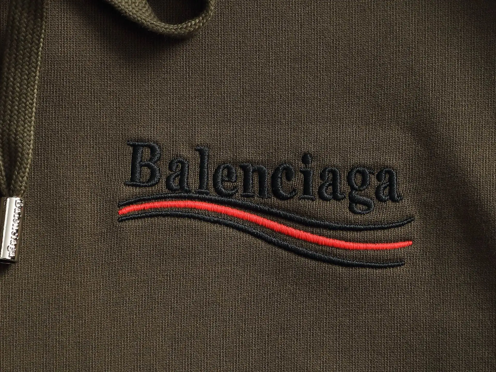 Distressed Logo Embroidery Oversized Hoodie D20023319 — view 6