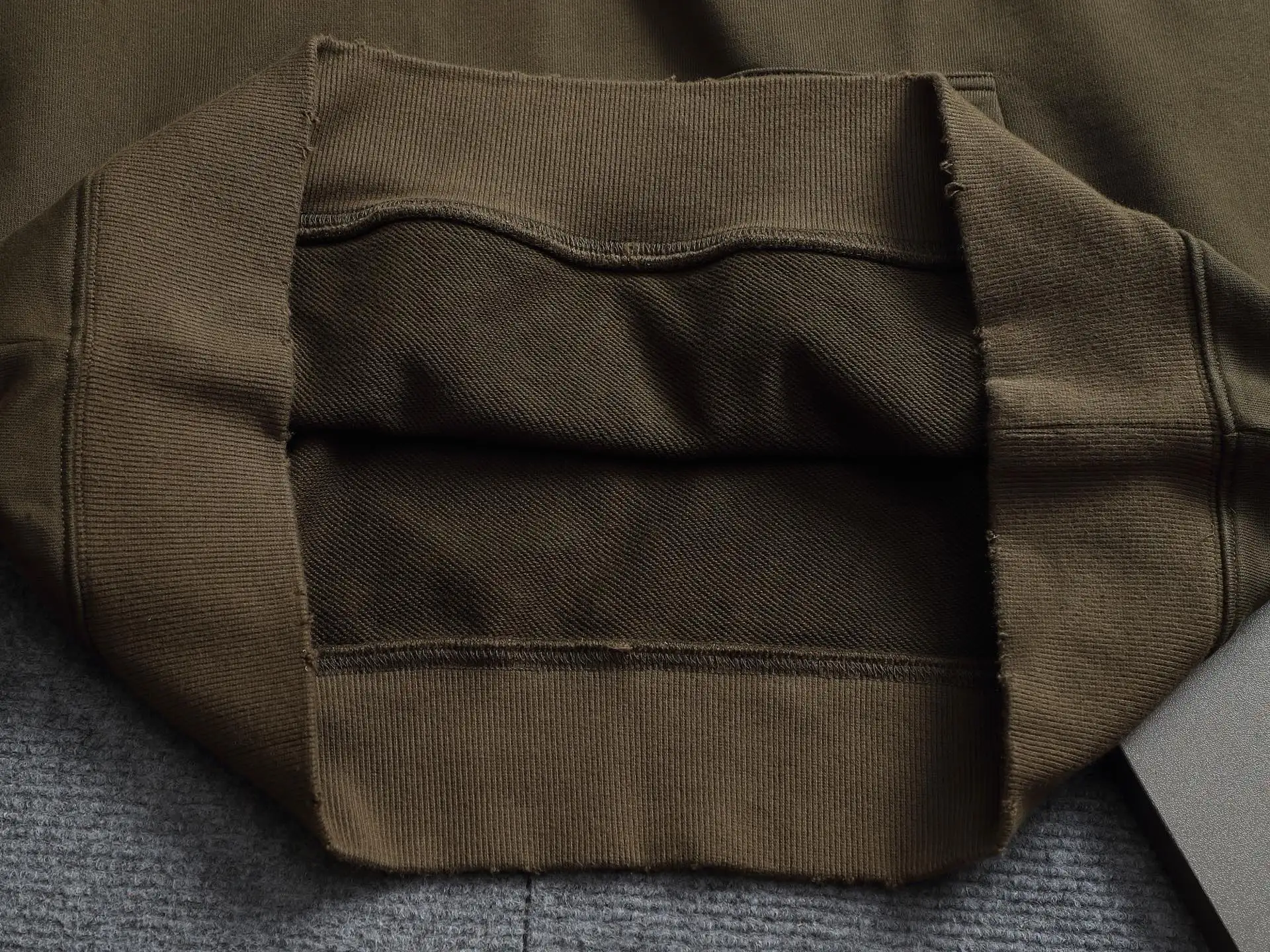 Distressed Logo Embroidery Oversized Hoodie D20023319 — view 8