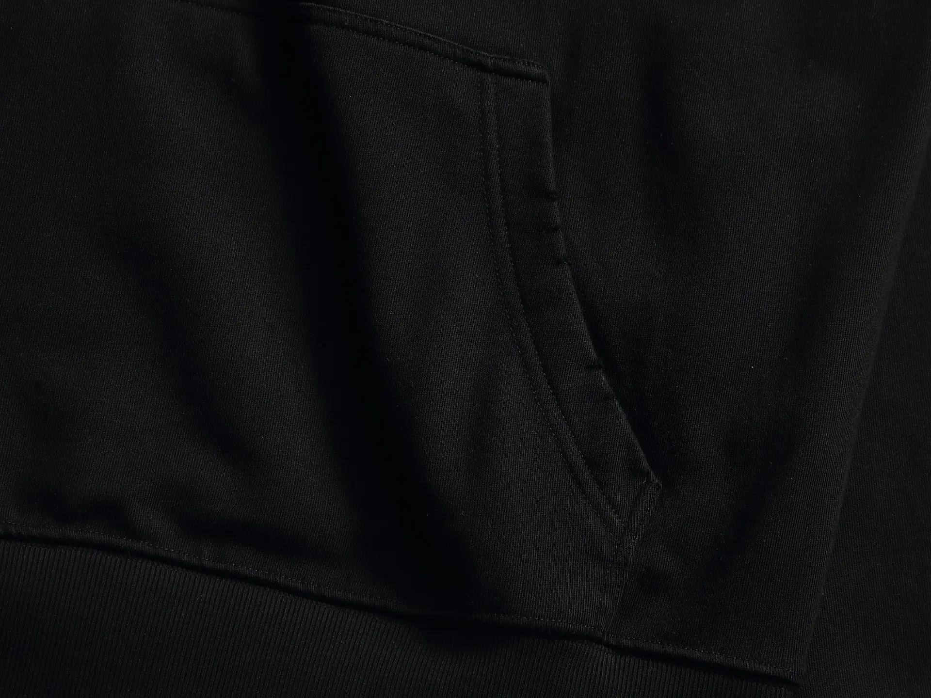 Logo-Embroidered Distressed Cotton Hoodie D20023318 — view 5