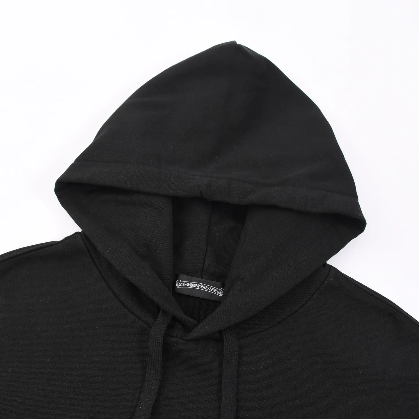 Embroidered Logo Cotton-Blend Hoodie D20021638 — view 3