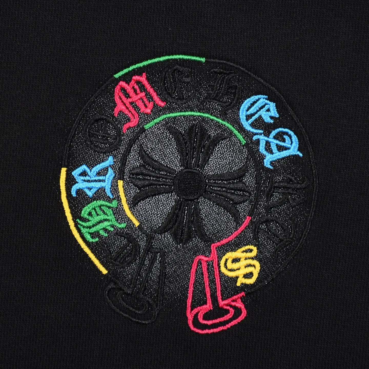 Embroidered Logo Cotton-Blend Hoodie D20021638 — view 4