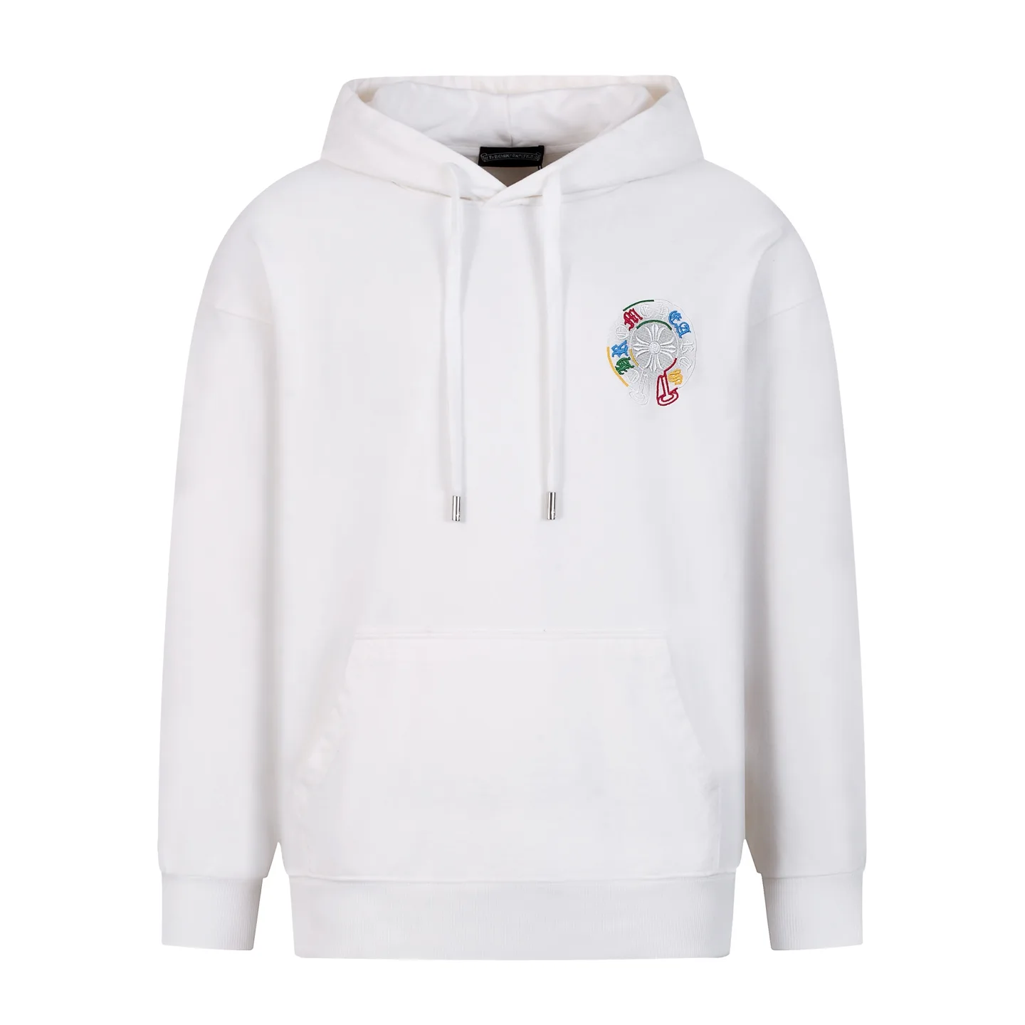 Embroidered Logo Cotton-Blend Hoodie D20021637