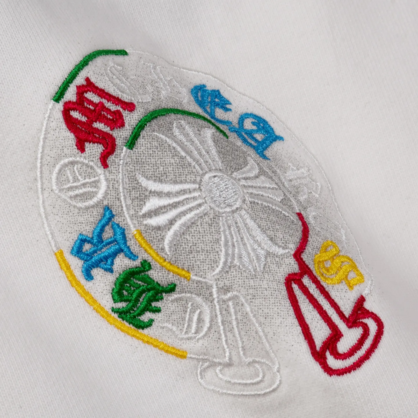 Embroidered Logo Cotton-Blend Hoodie D20021637 — view 6