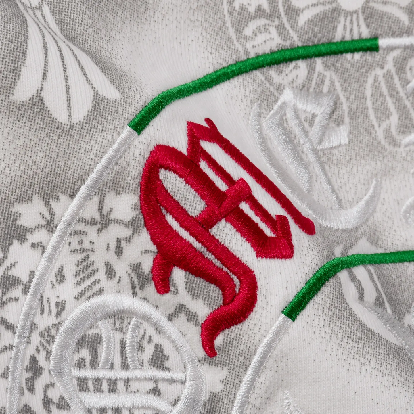 Embroidered Logo Cotton-Blend Hoodie D20021637 — view 8