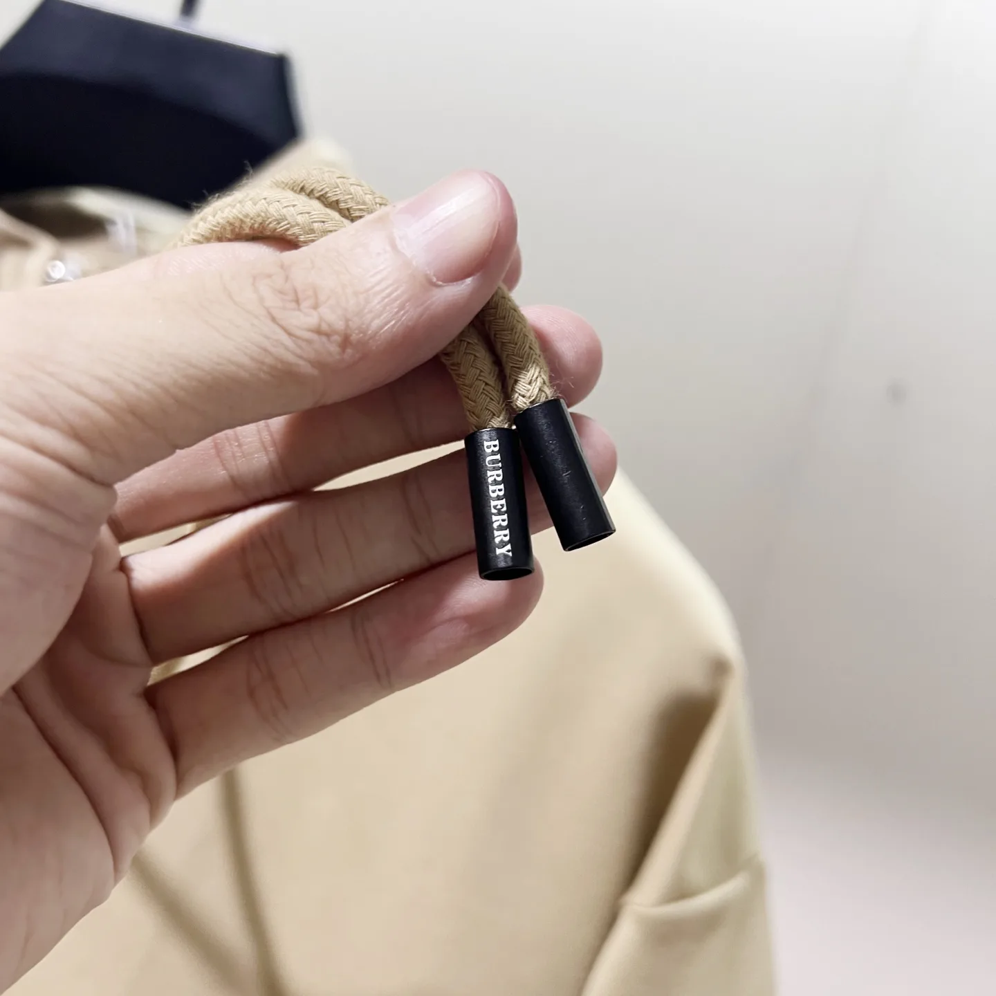 Check Patch Logo Zip-Up Hoodie D20021348 — view 8