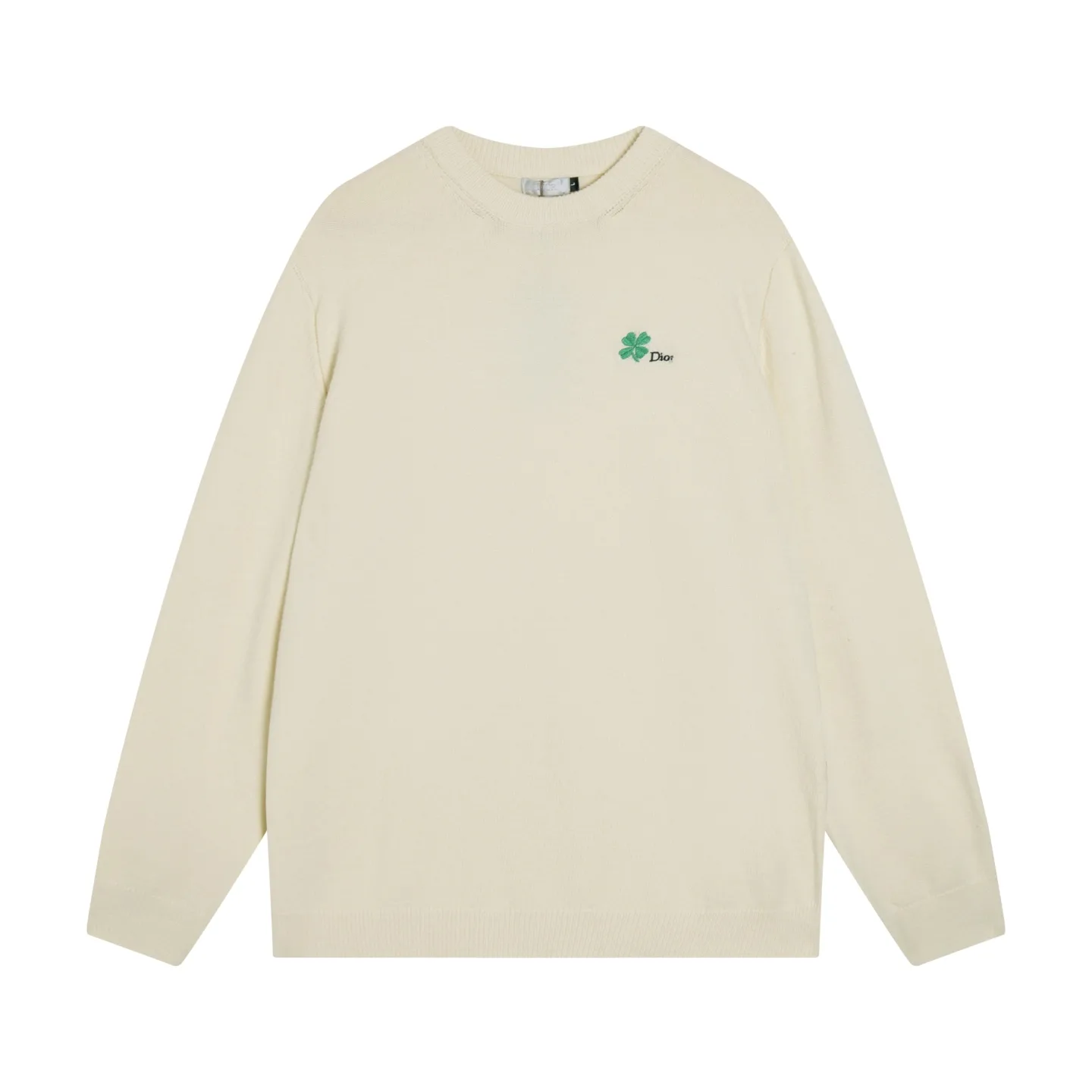 Clover Embroidery Logo Wool Sweater D20023361