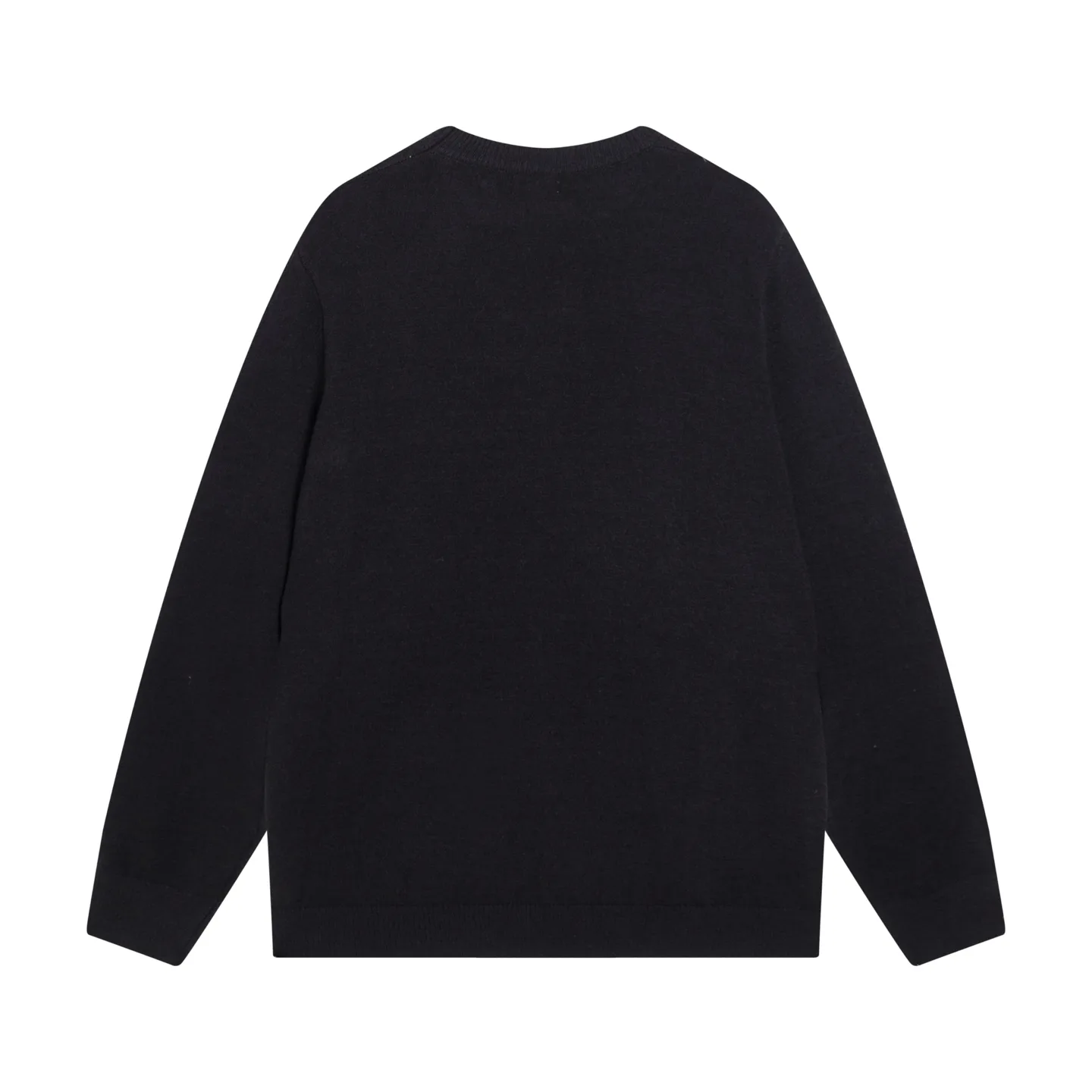 Logo Embroidery Wool Crew-Neck Sweater D20023358 — view 2