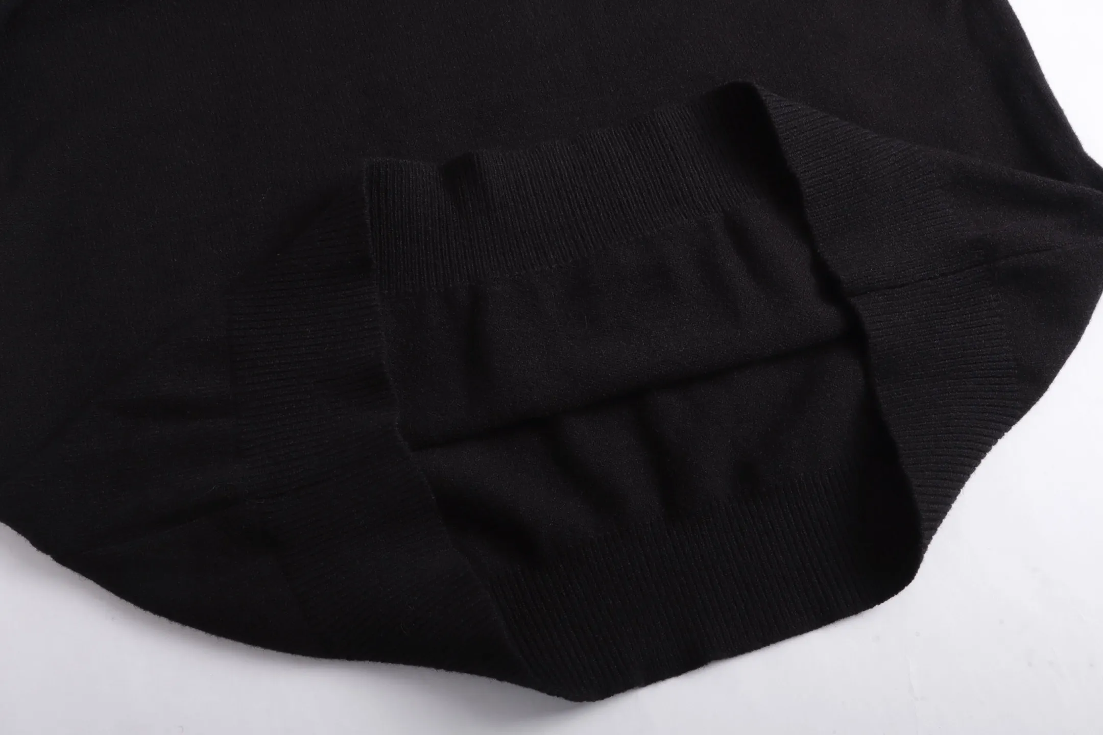 Logo Embroidery Wool Crew-Neck Sweater D20023358 — view 7