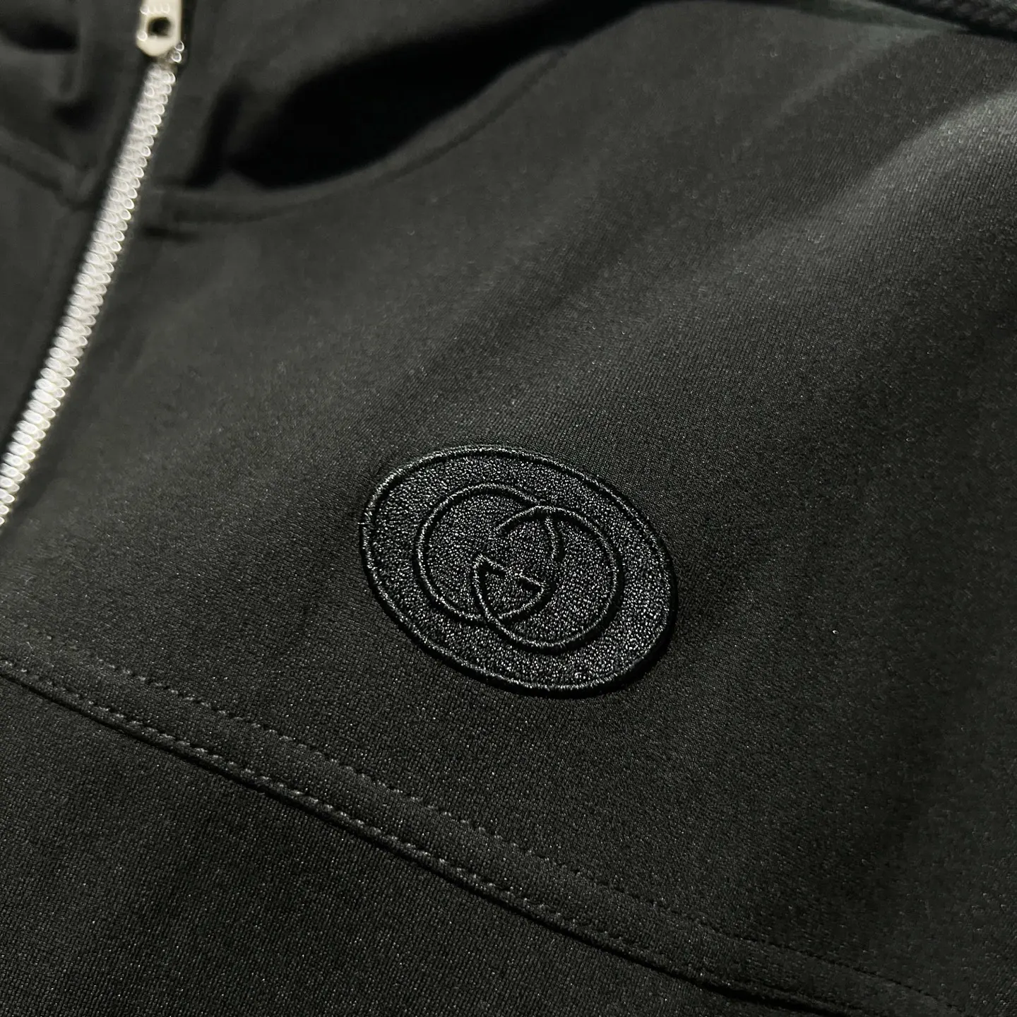 Web-Stripe Zip-Up Hooded Jacket D20021374 — view 6