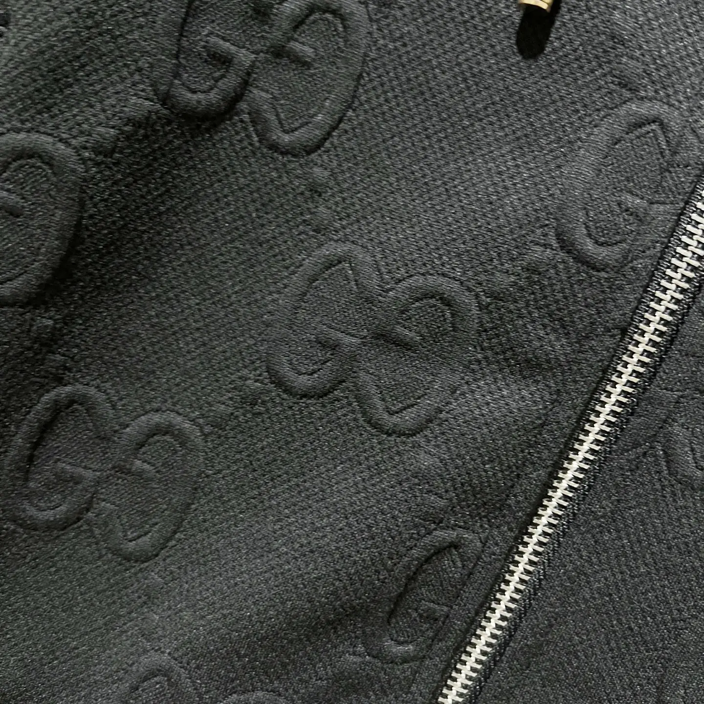 Web-Stripe GG Monogram Zip-Up Hoodie D20021370 — view 7