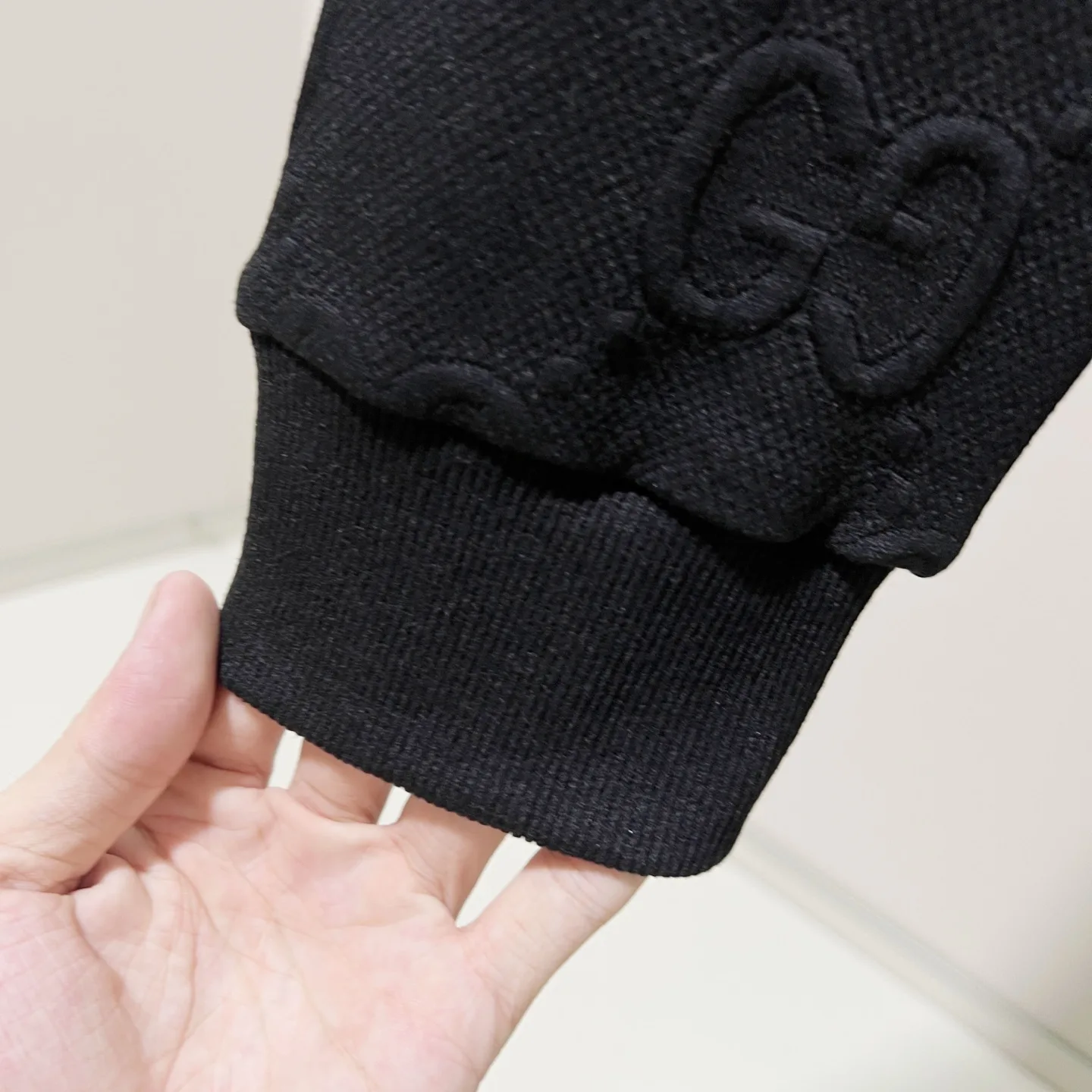 Web-Stripe GG Monogram Zip-Up Hoodie D20021370 — view 9
