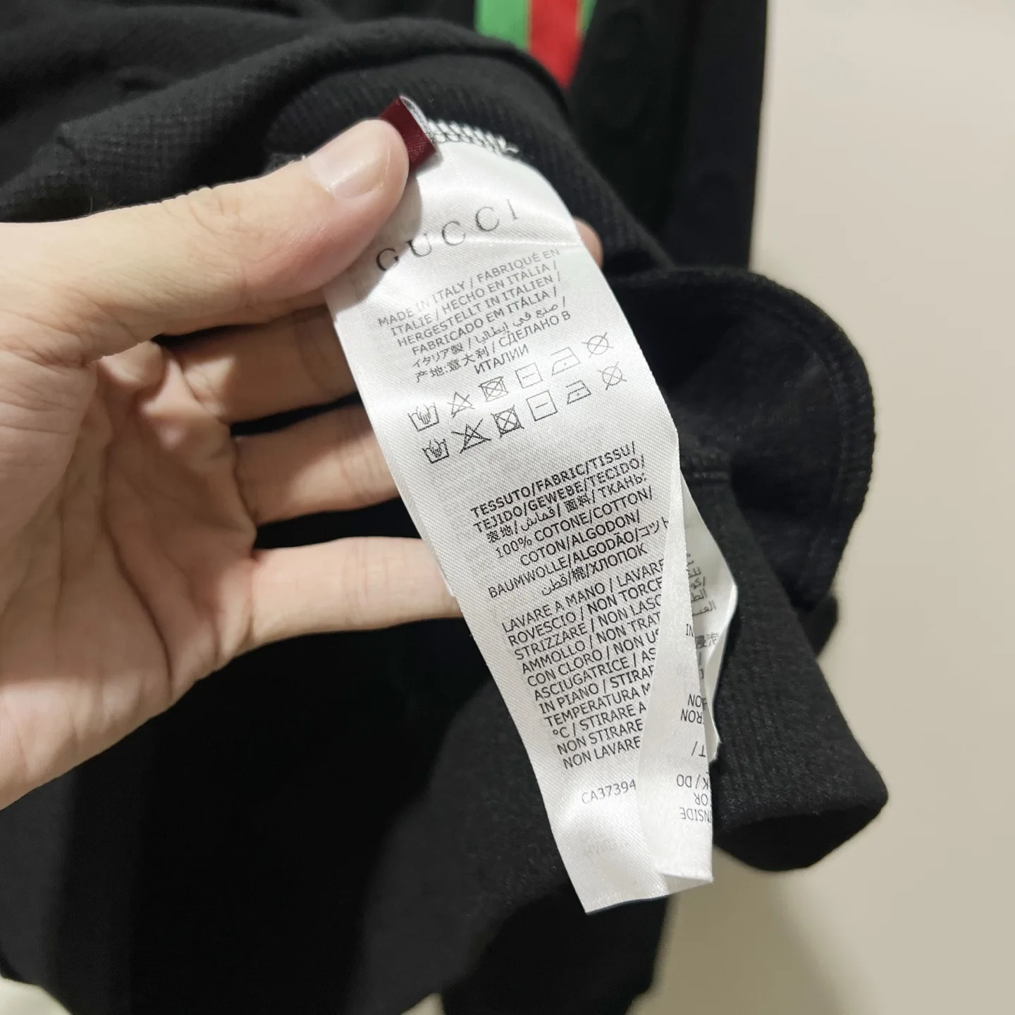 Web-Stripe GG Monogram Zip-Up Hoodie D20021370 — view 10