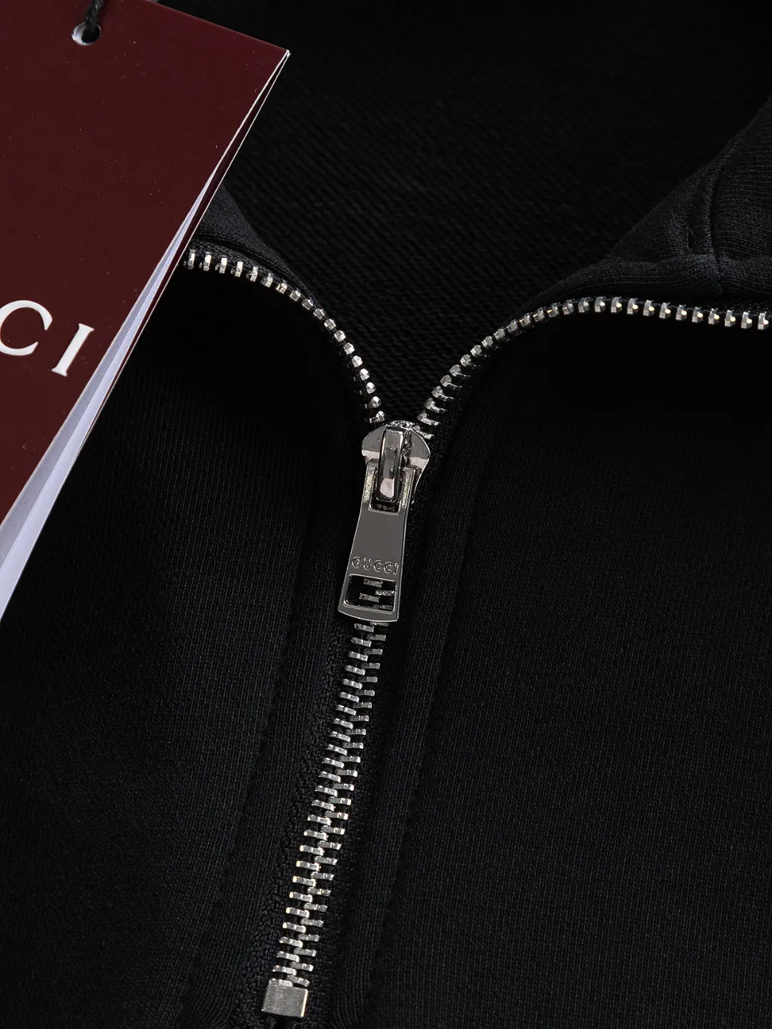 Logo-Embroidered Half-Zip Cotton Sweatshirt D20024127 — view 8