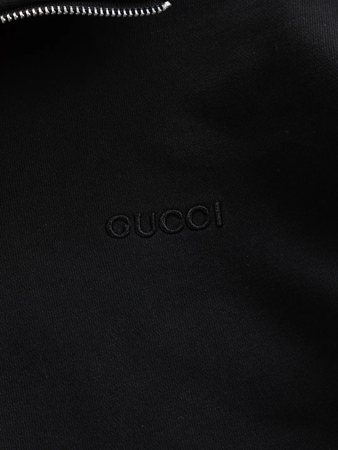 Logo-Embroidered Half-Zip Cotton Sweatshirt D20024127 — view 11
