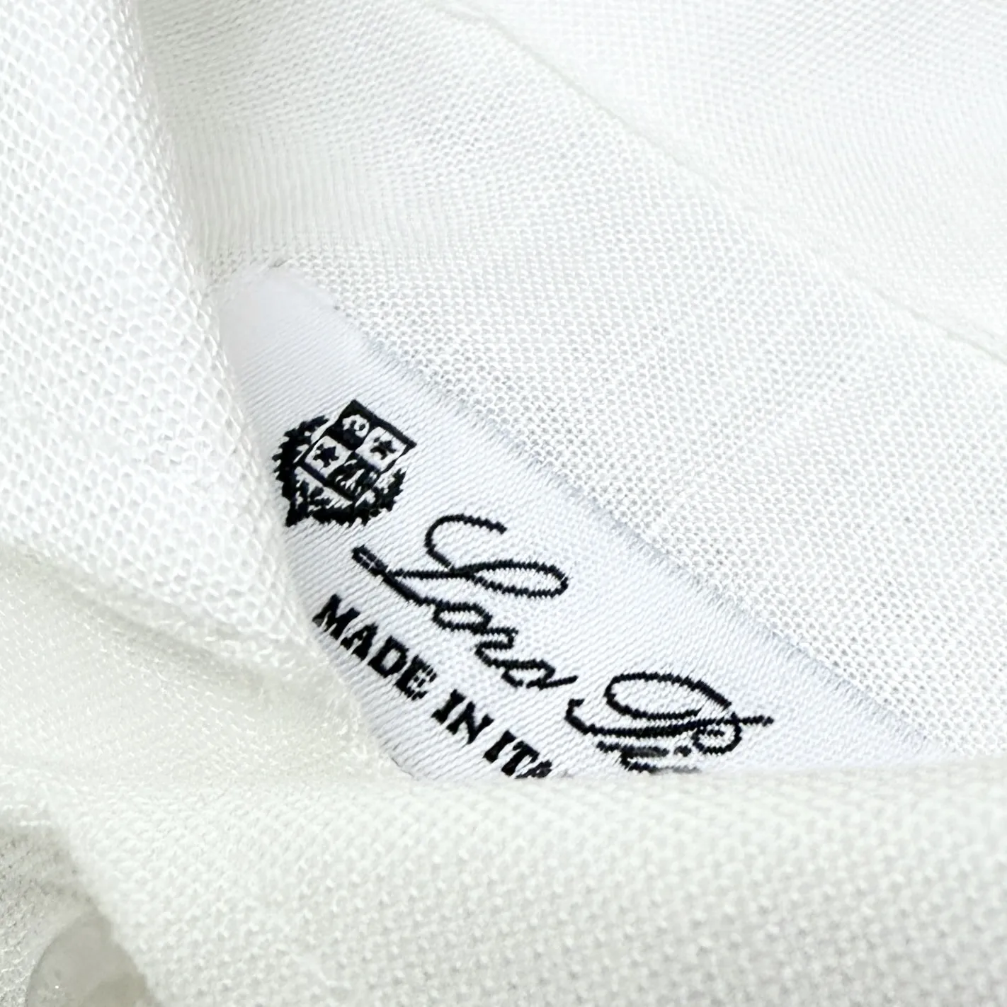 Embroidered Logo Long-Sleeve Linen Shirt D20022653 — view 3