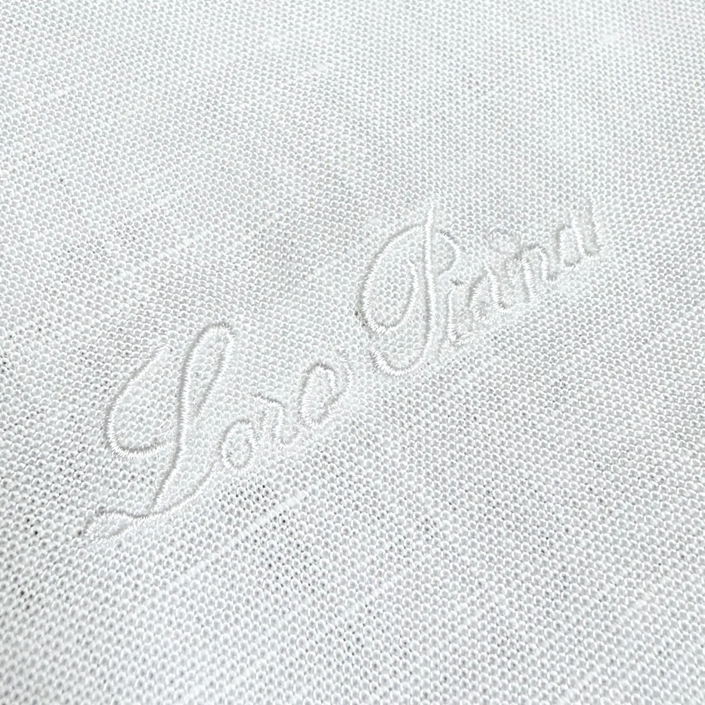 Embroidered Logo Long-Sleeve Linen Shirt D20022653 — view 4