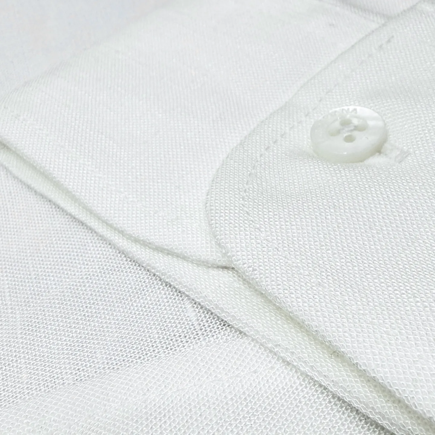 Embroidered Logo Long-Sleeve Linen Shirt D20022653 — view 6