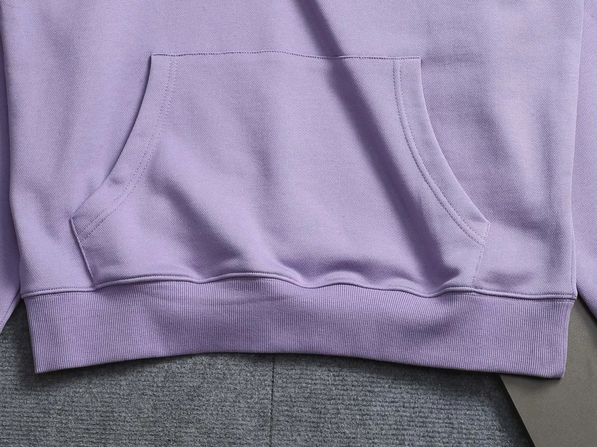 Embossed Logo Cotton-Blend Hoodie D20023310 — view 4