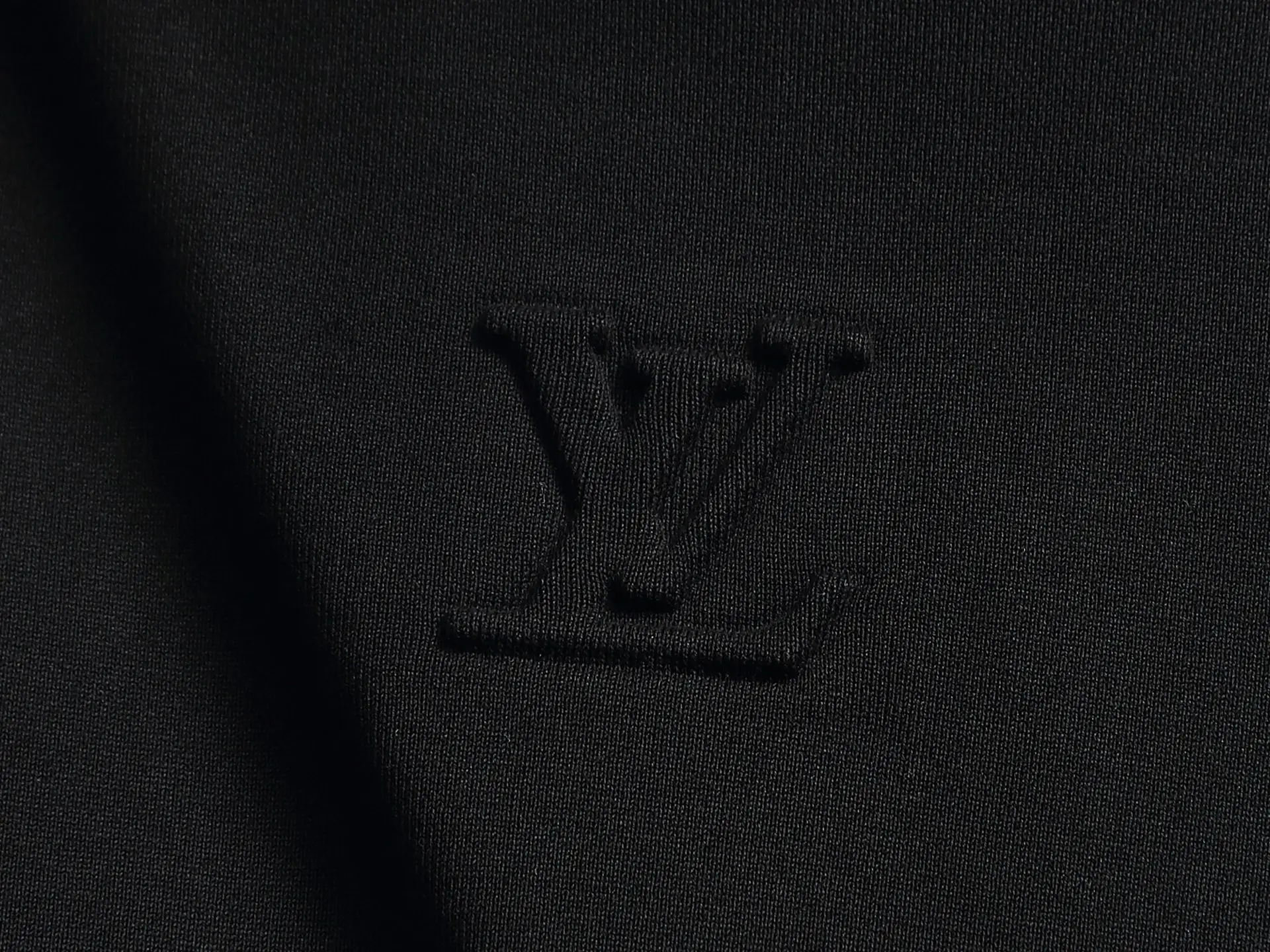 Embossed Logo Cotton-Blend Hoodie D20023312 — view 3