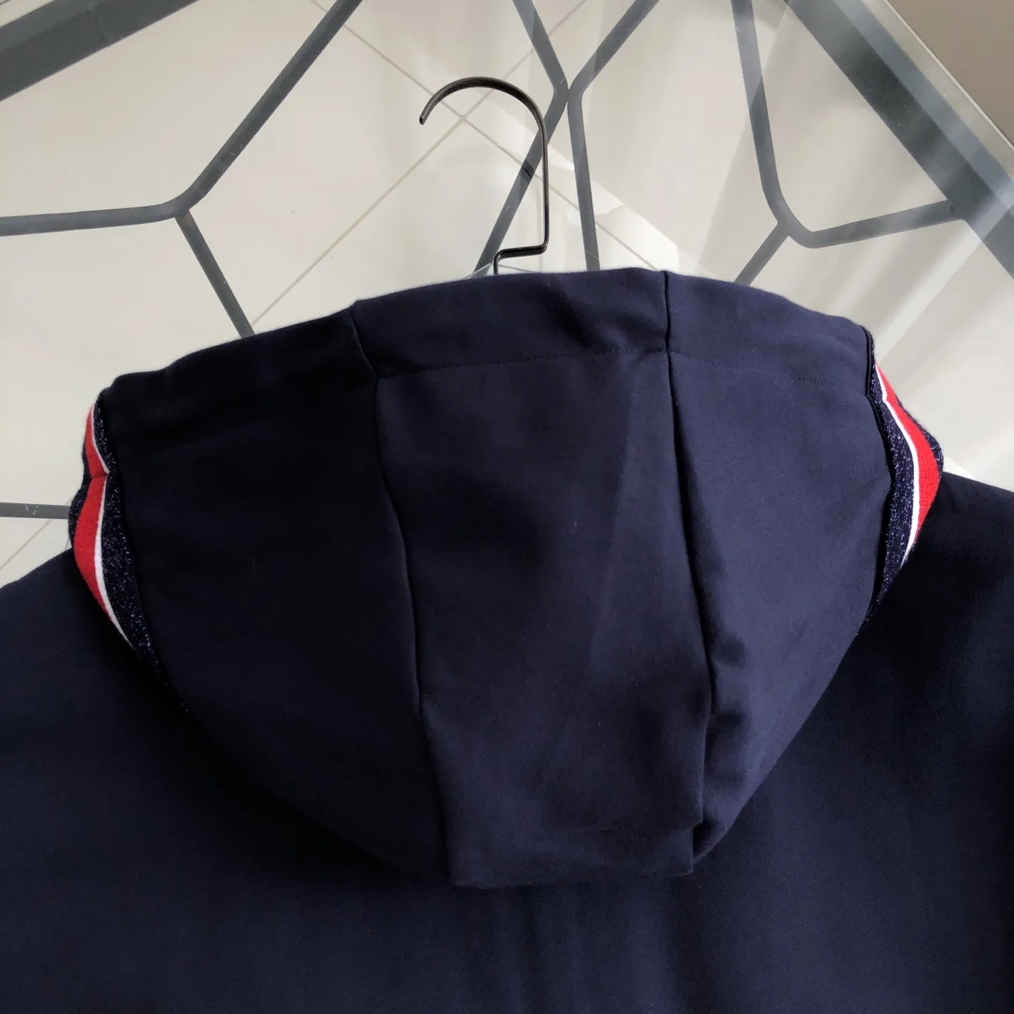 Logo-Embroidered Zip-Up Hoodie D20021380 — view 7