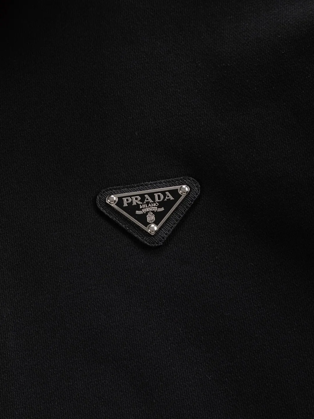 Triangle Logo Half-Zip Sweatshirt D20024125 — view 7