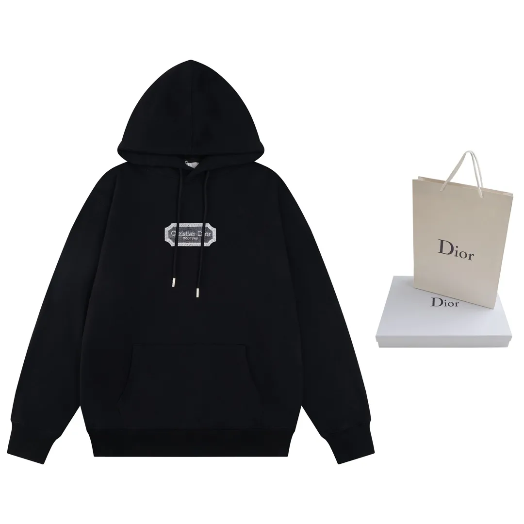 Logo Embroidery Cotton-Jersey Hoodie D20021177