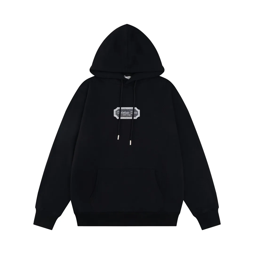 Logo Embroidery Cotton-Jersey Hoodie D20021177 — view 2