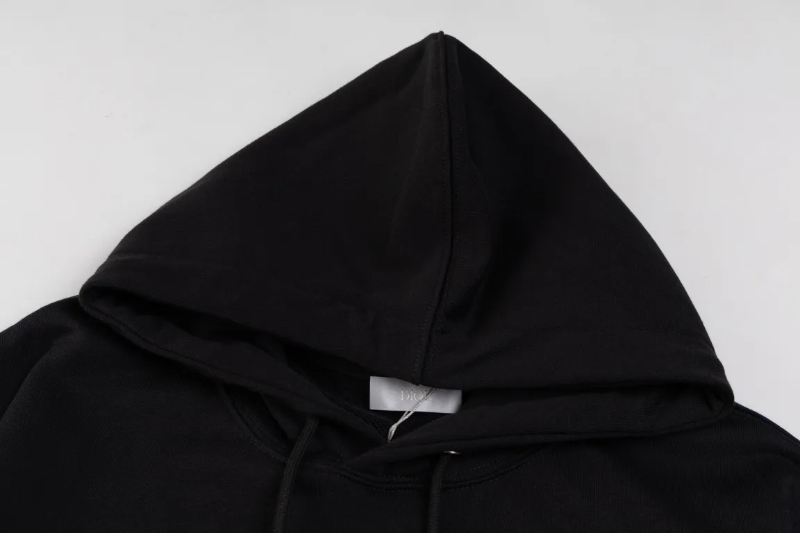 Logo Embroidery Cotton-Jersey Hoodie D20021177 — view 4