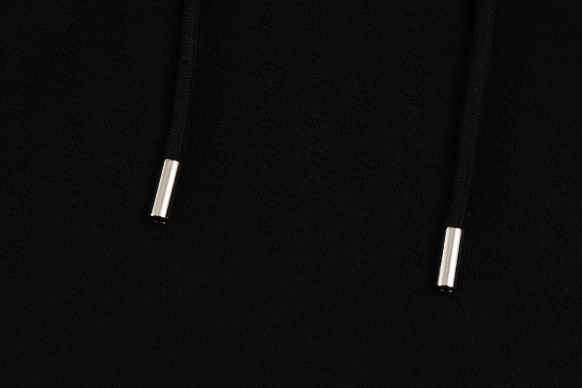 Logo Embroidery Cotton-Jersey Hoodie D20021177 — view 6