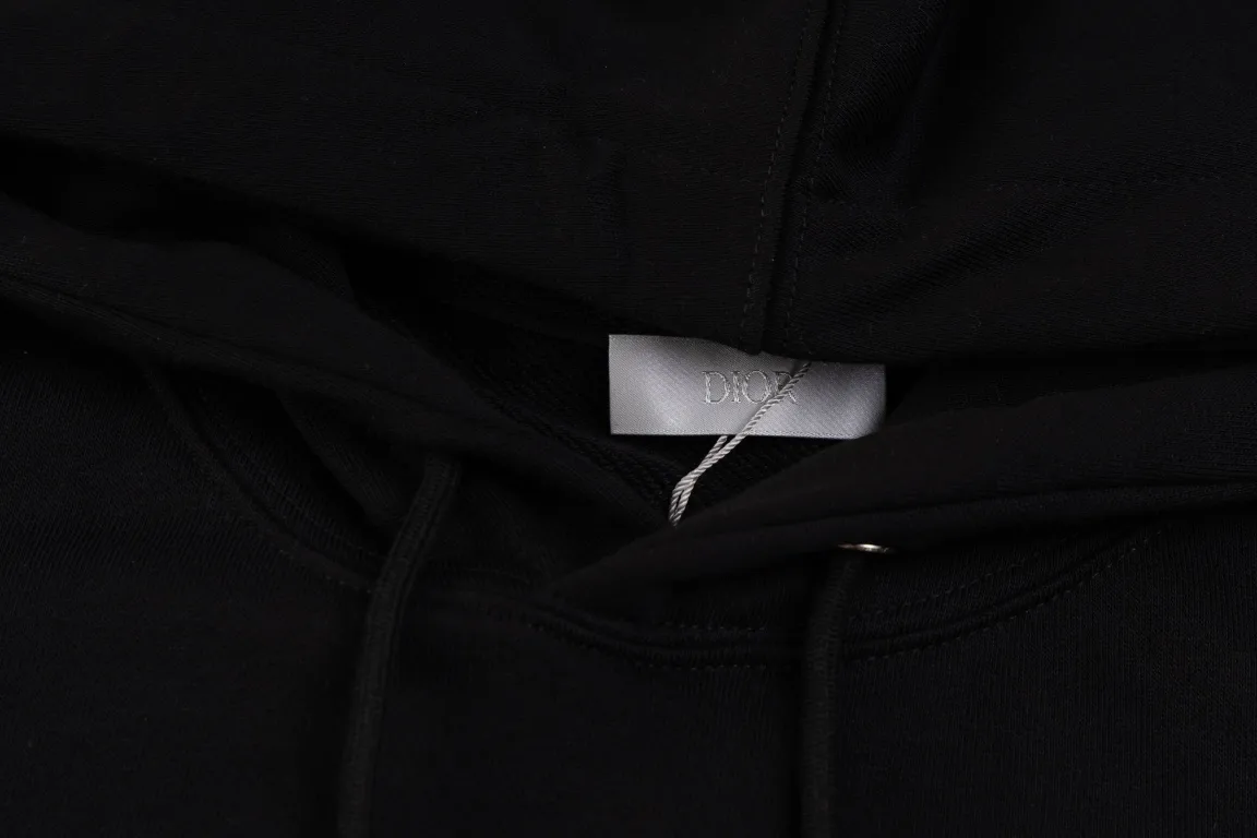 Logo Embroidery Cotton-Jersey Hoodie D20021177 — view 10