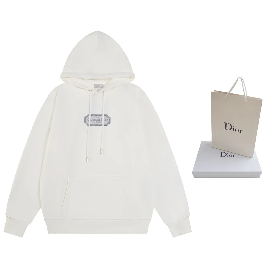Christian Dior Couture Logo Embroidered Hoodie D20021179