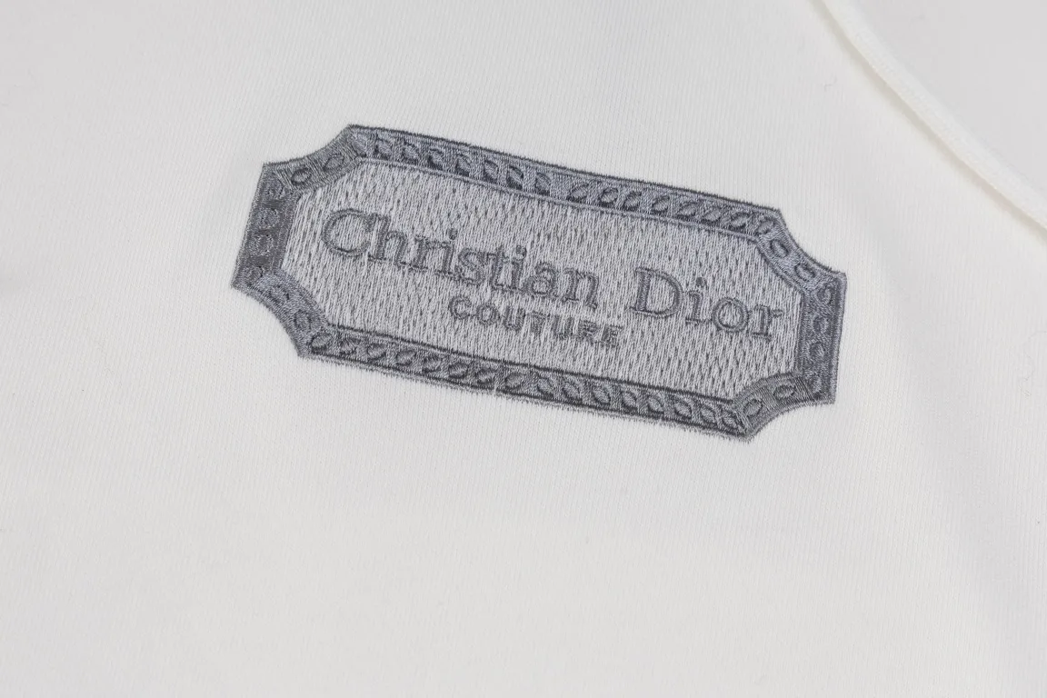 Christian Dior Couture Logo Embroidered Hoodie D20021179 — view 5