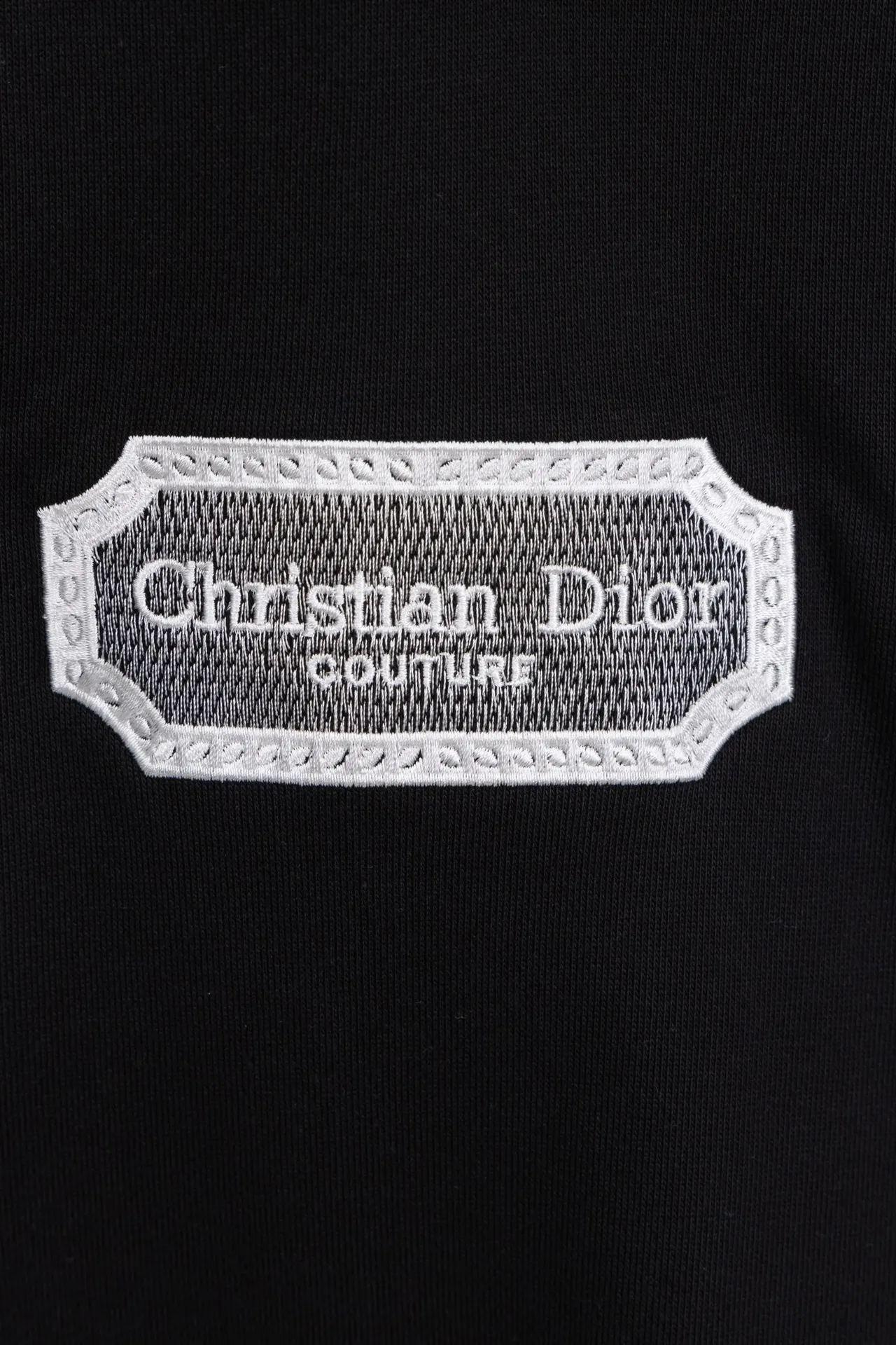 Logo Embroidery Cotton-Jersey Hoodie D20021176 — view 6