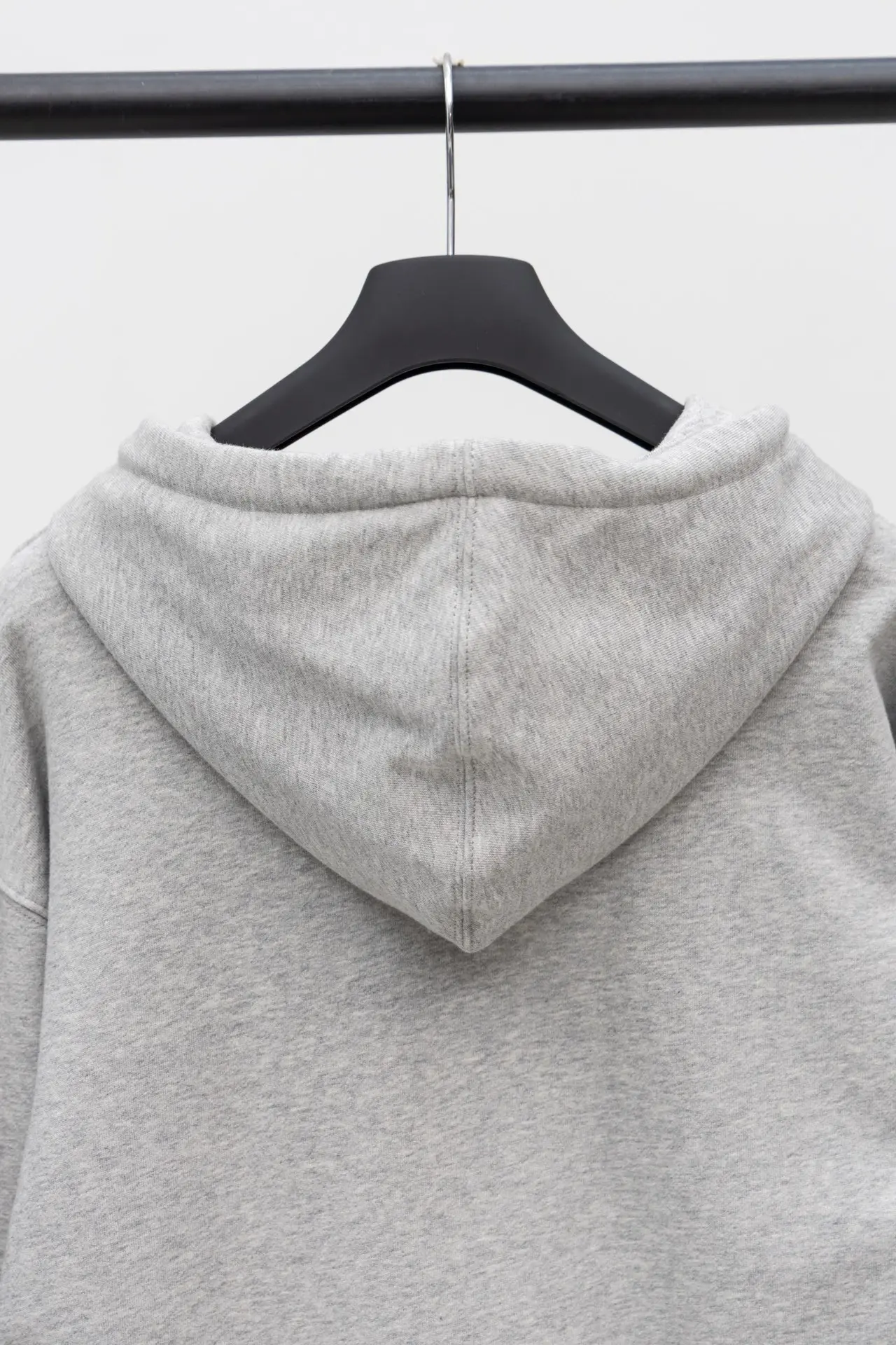 Logo Embroidery Cotton-Terry Hoodie D20021174 — view 4