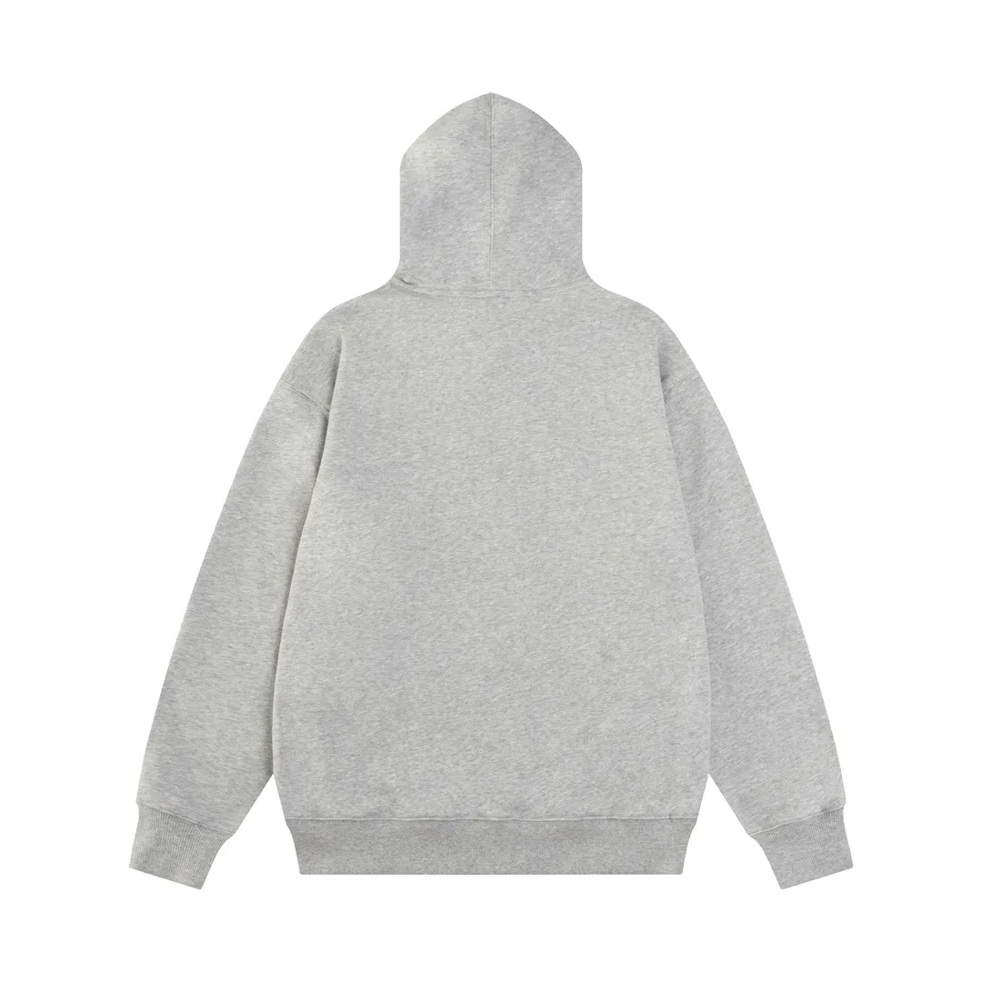 Logo-Embroidered Cotton-Jersey Hoodie D20021175 — view 3