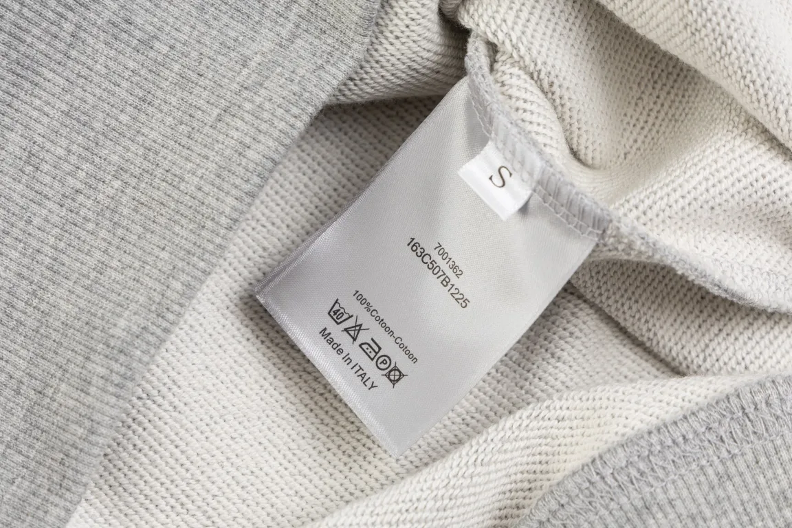 Logo-Embroidered Cotton-Jersey Hoodie D20021175 — view 10