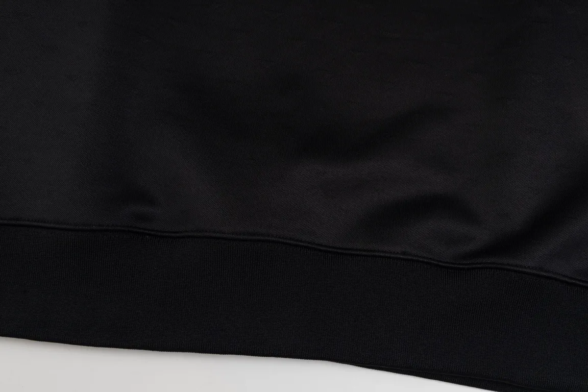 Triangle Jacquard Crew-Neck Sweatshirt D20021195 — view 9