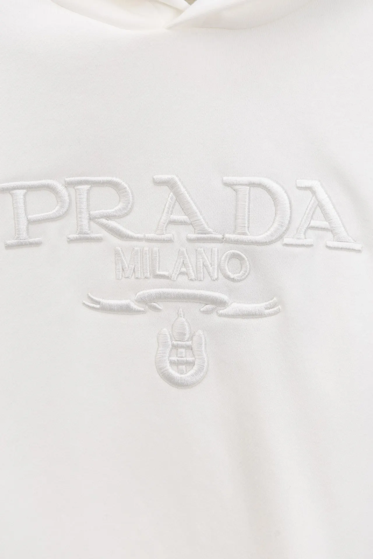 Logo-Embroidered Cotton-Jersey Hoodie D20021198 — view 4