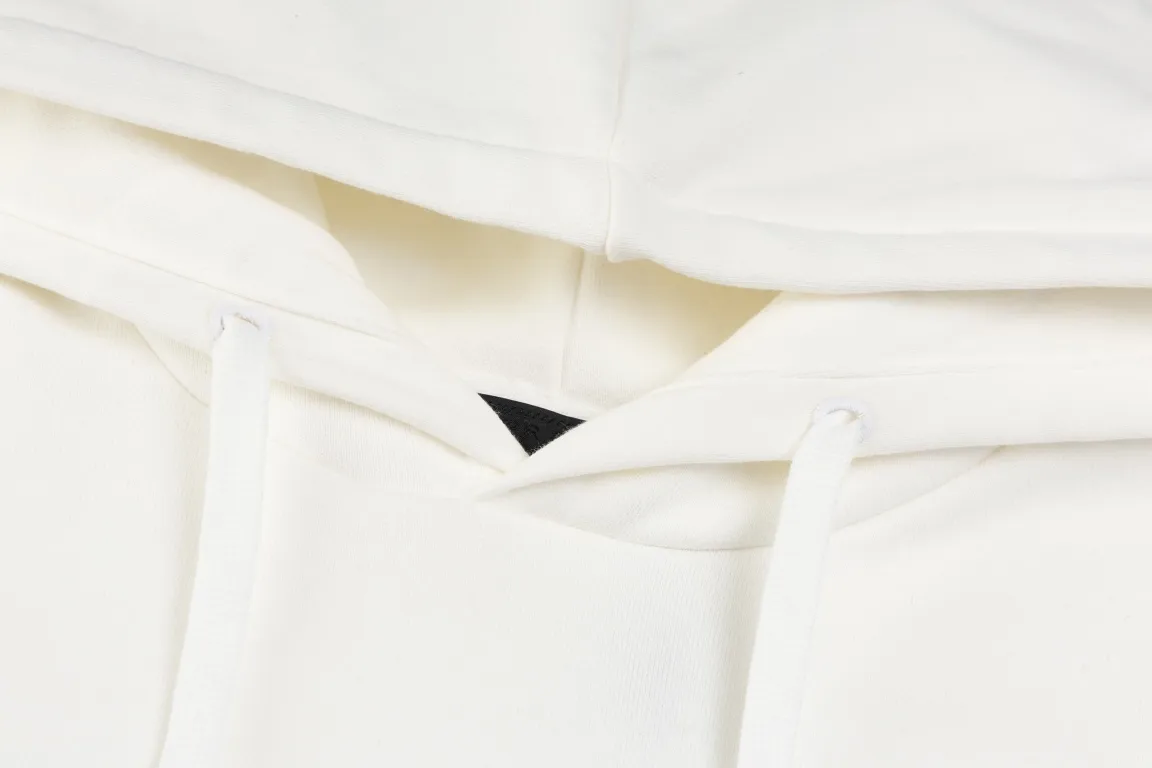 Logo-Embroidered Cotton-Jersey Hoodie D20021199 — view 5