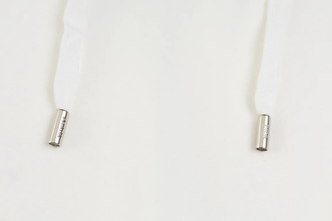Logo-Embroidered Cotton-Jersey Hoodie D20021199 — view 10