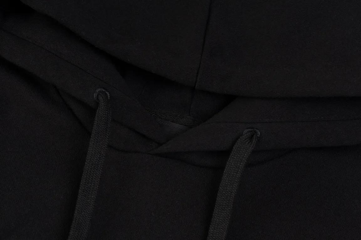 Logo-Embroidered Cotton-Jersey Hoodie D20021197 — view 6