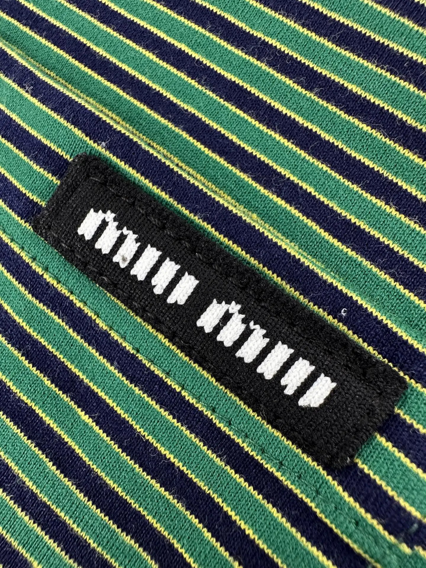 Striped Cotton Long-Sleeve T-Shirt D20521218 — view 5