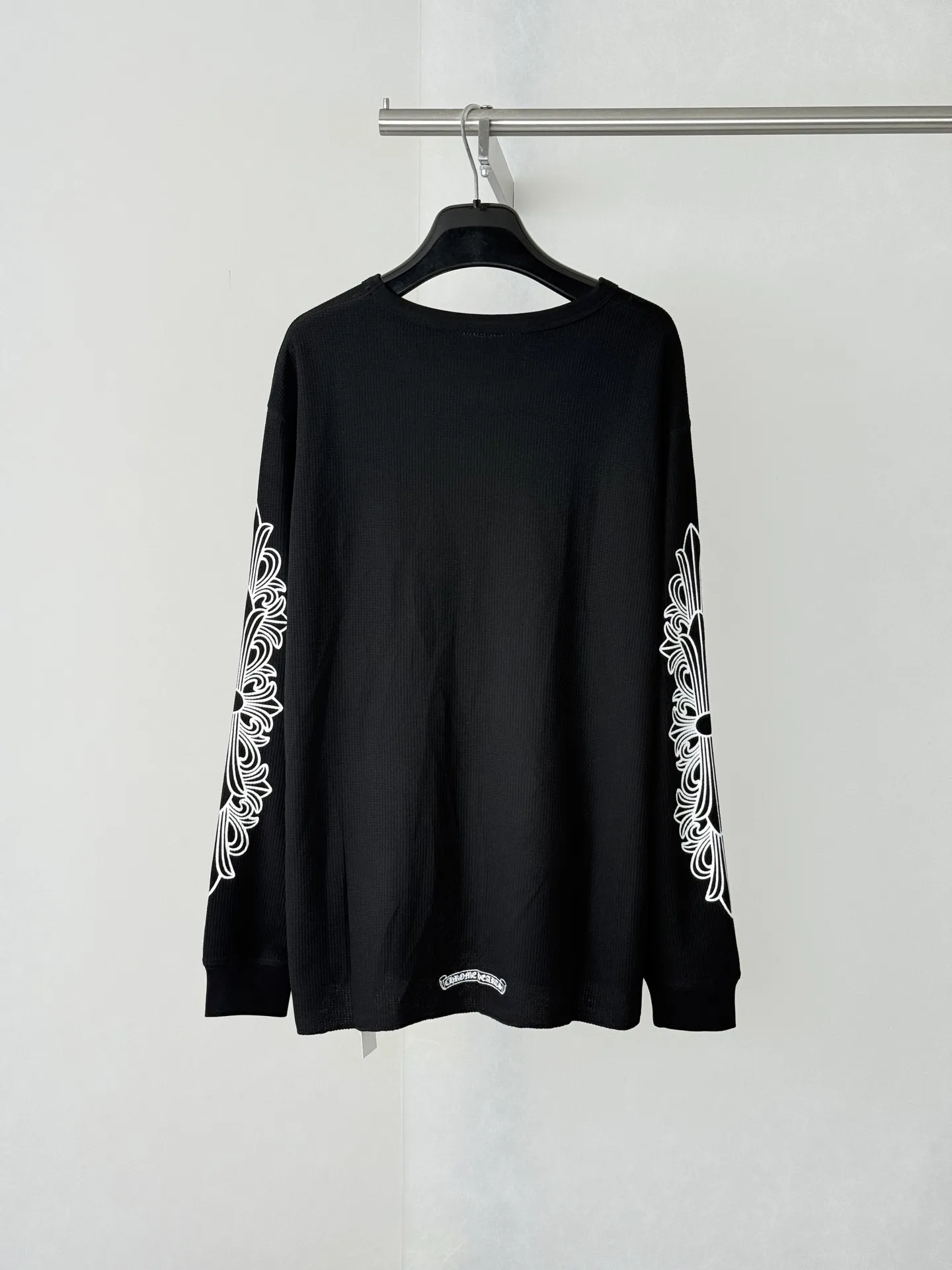 Horseshoe Logo Waffle-Knit Long-Sleeve T-Shirt D20523920 — view 2