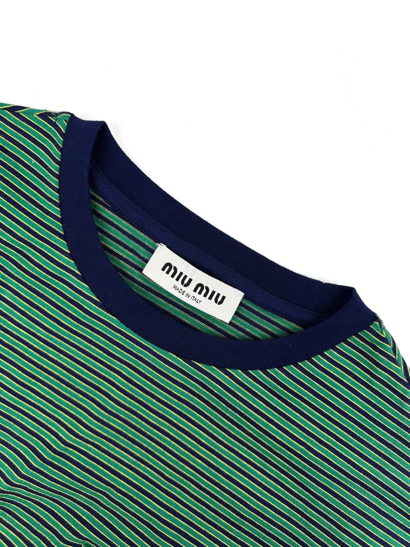Striped Cotton Long-Sleeve T-Shirt D20521217 — view 3