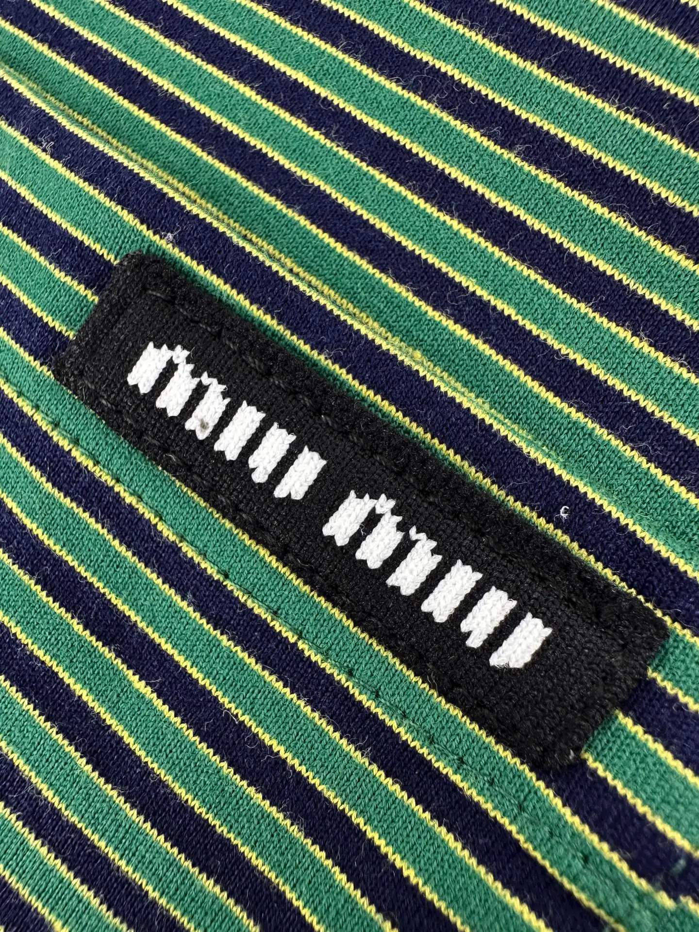 Striped Cotton Long-Sleeve T-Shirt D20521217 — view 5