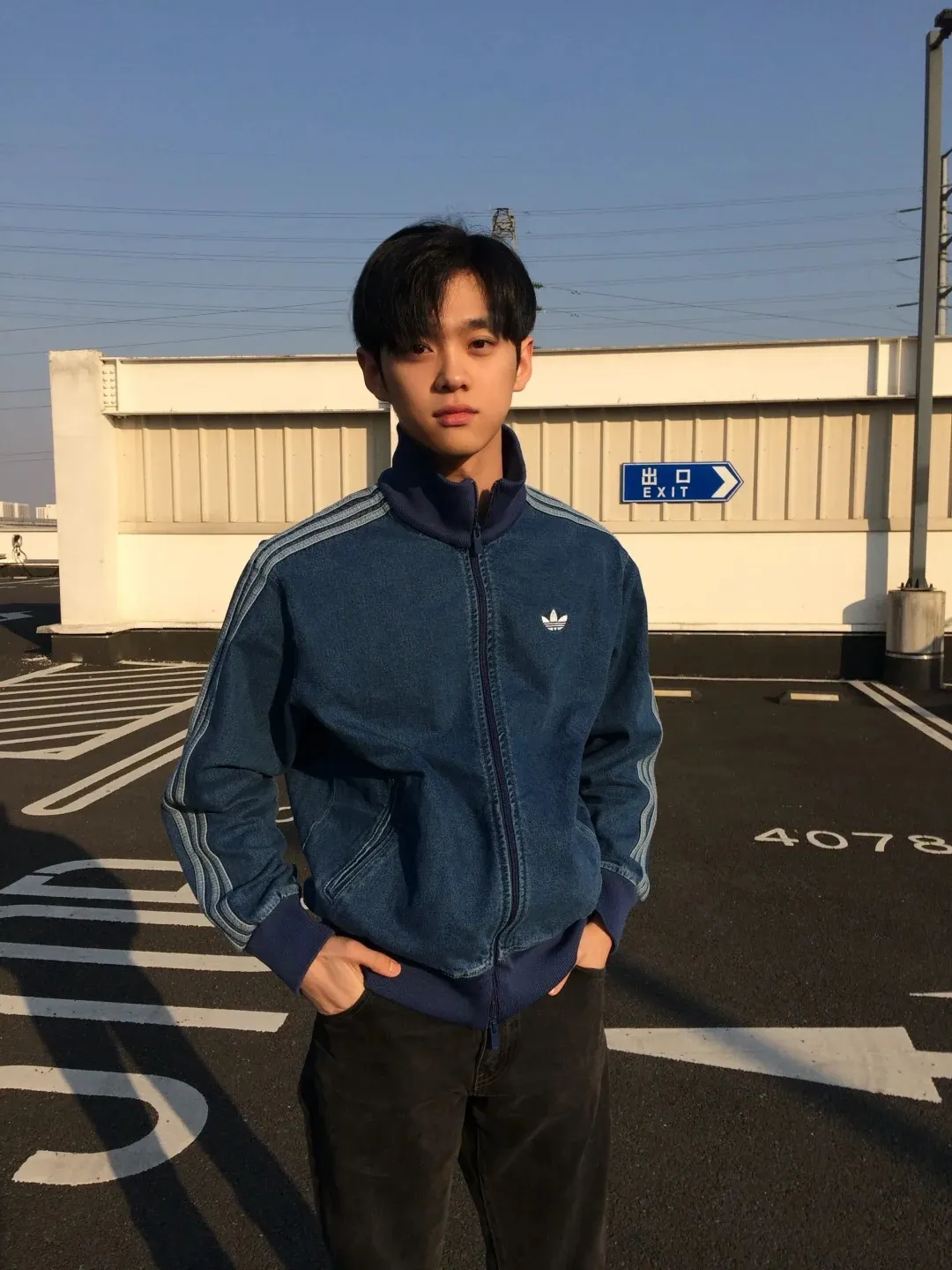 Adidas Originals Firebird Denim Track Jacket D20523027 — view 5