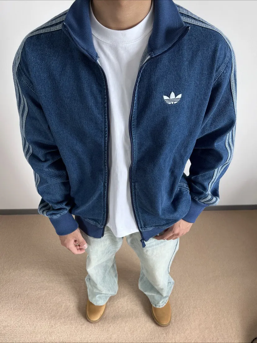 Adidas Originals Firebird Denim Track Jacket D20523027 — view 8