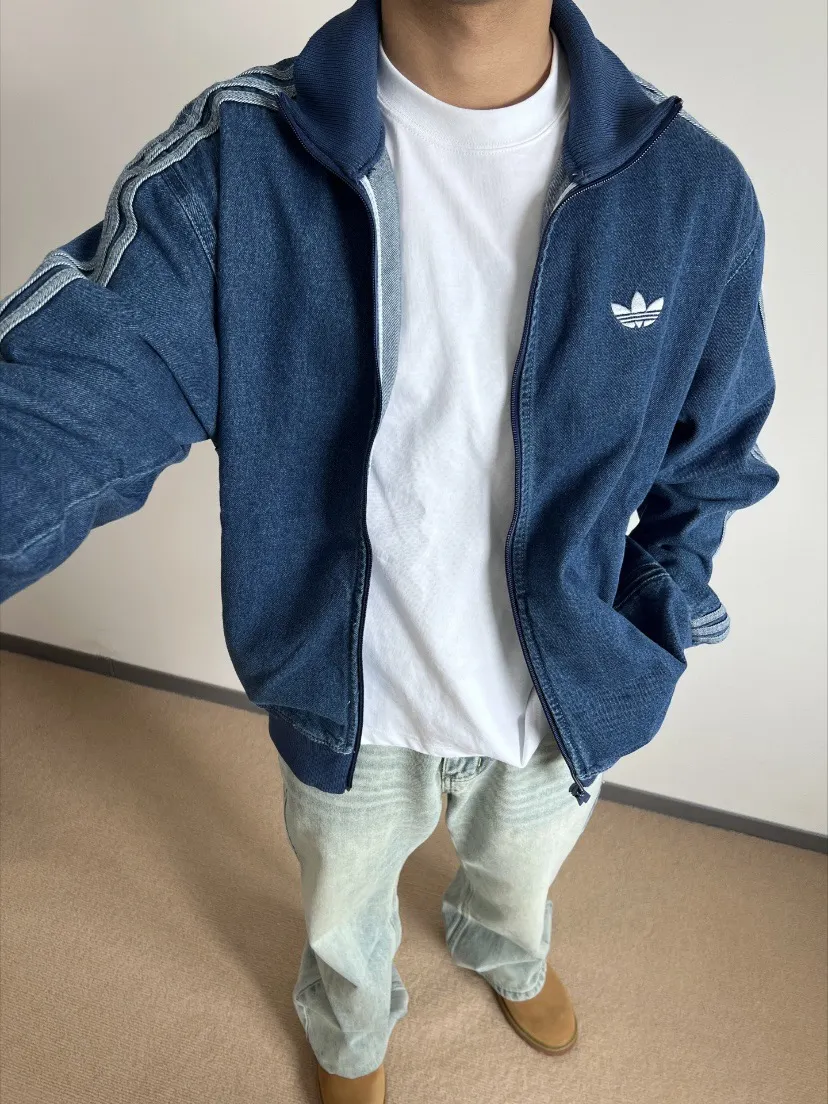 Adidas Originals Firebird Denim Track Jacket D20523027 — view 11