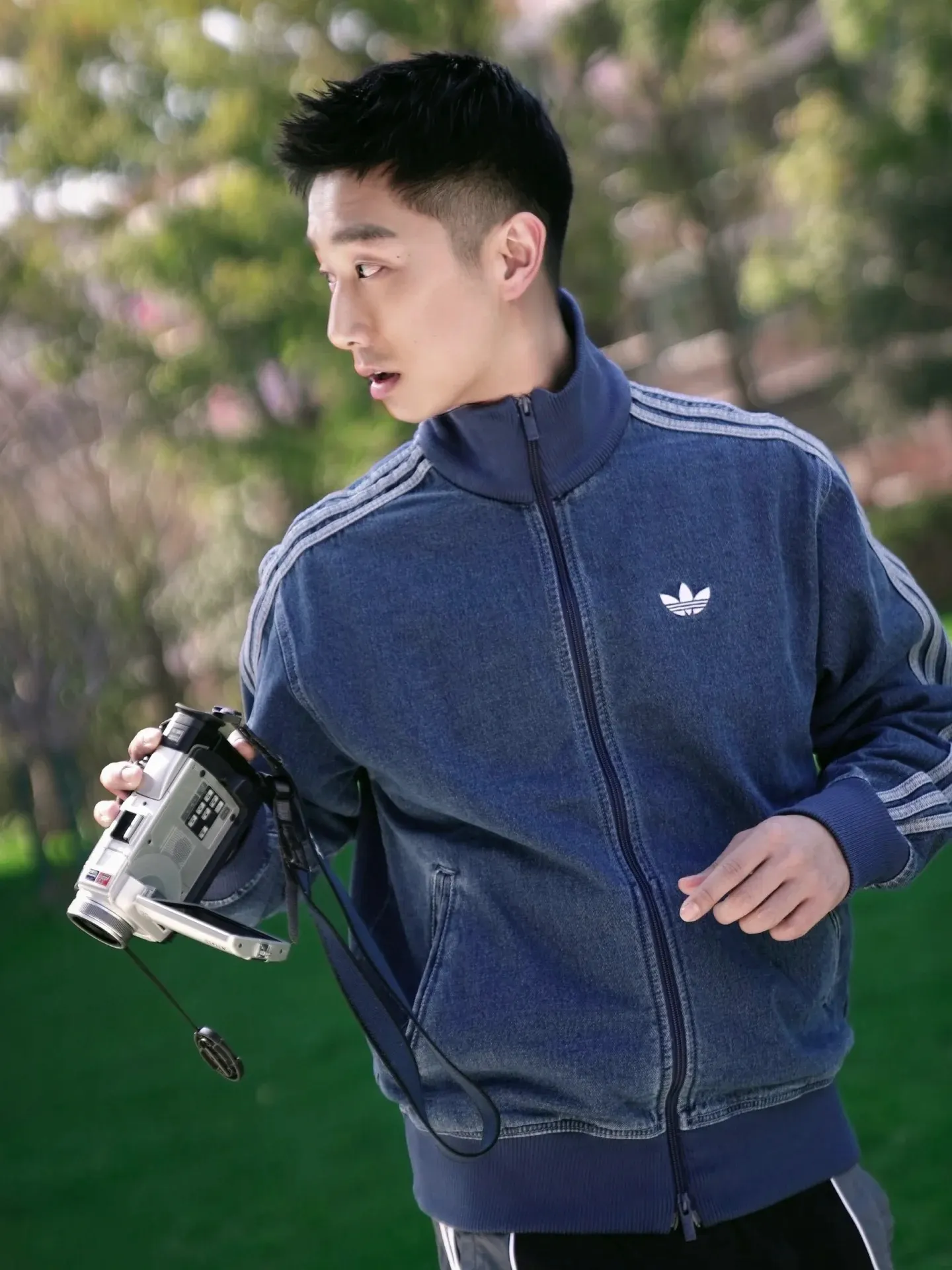 Adidas Originals Firebird Denim Track Jacket D20523027 — view 24
